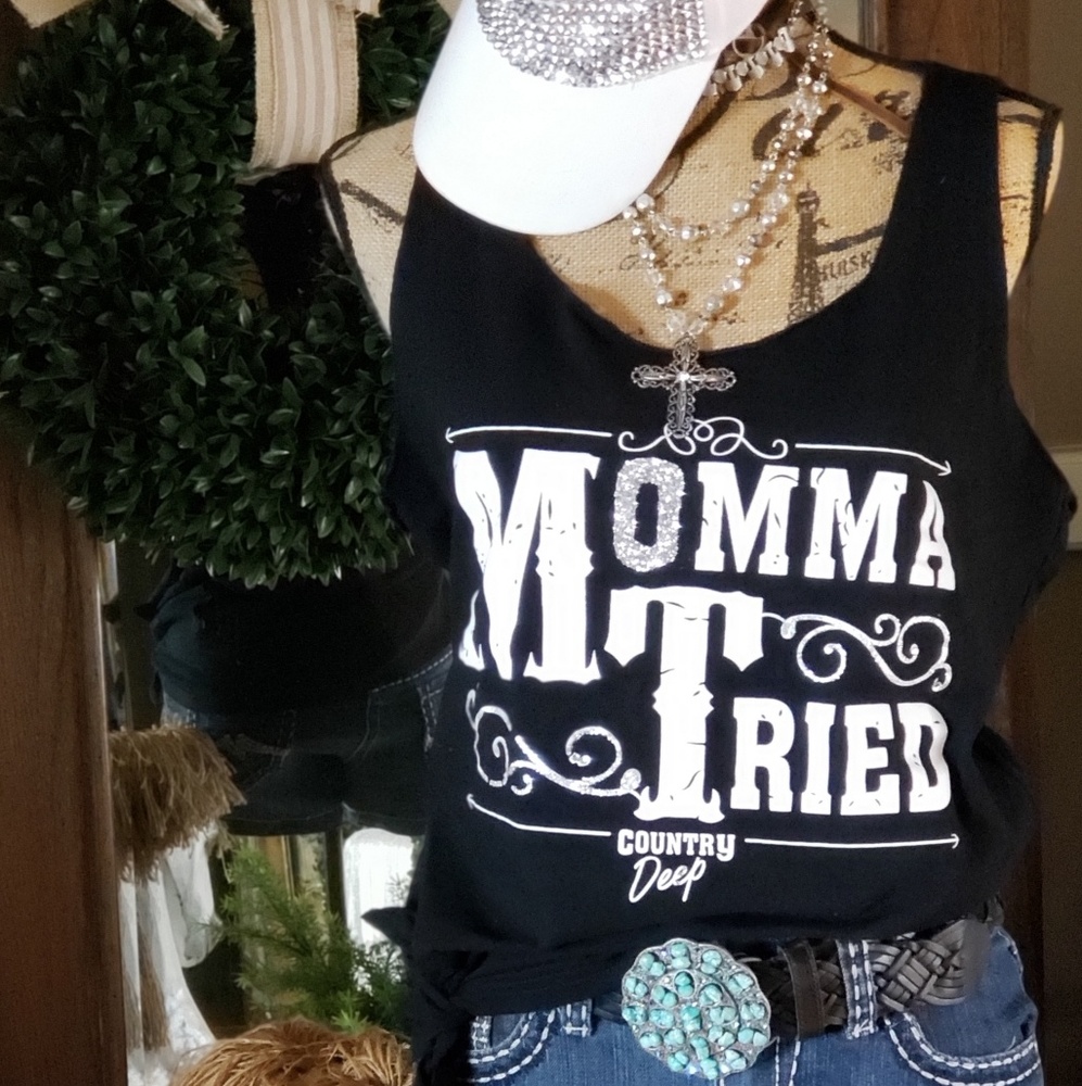 Mama Tried Boho Festival, Racerback Tank